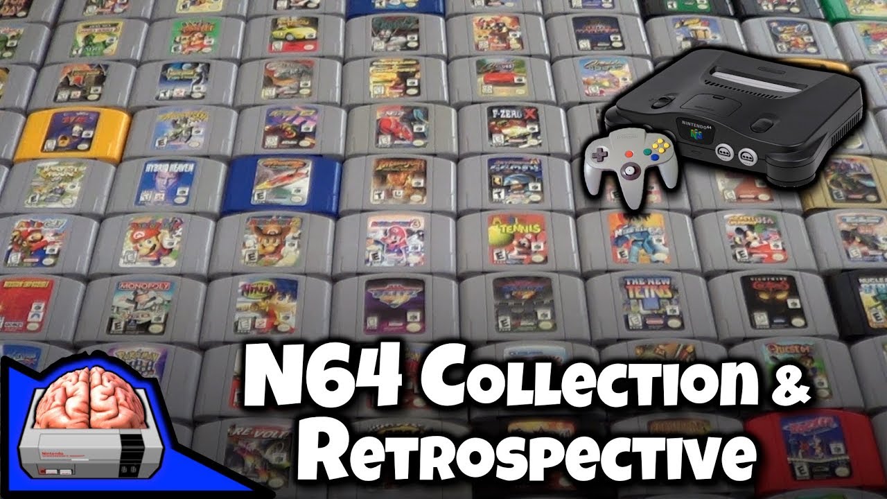 Моя коллекция Nintendo 64 и ретроспектива N64