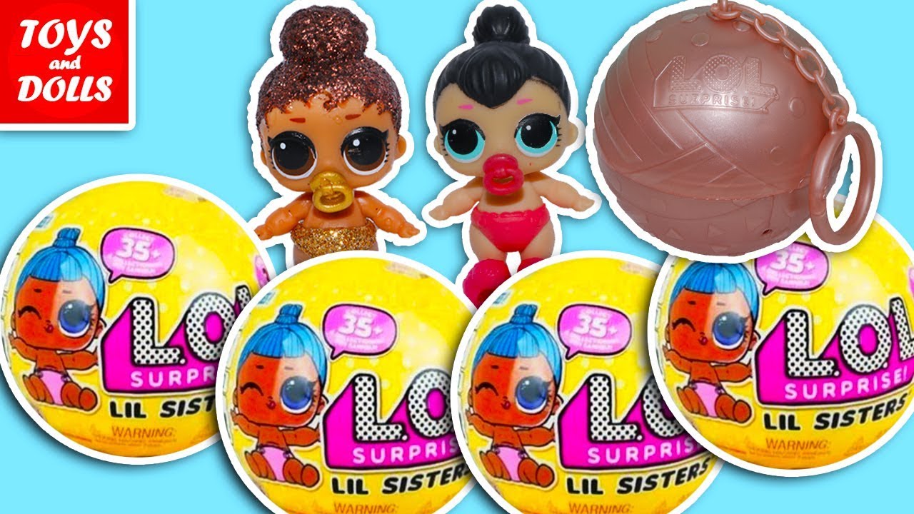 КУКЛЫ ЛОЛ МЕГА РАСПАКОВКА СЕСТРИЧЕК! ЗОЛОТОЙ ШАР Lol Surprise Baby Sisters Мультик от TOYS AND DOLLS