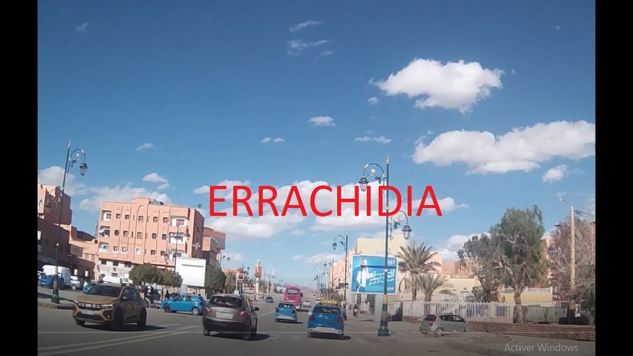 جولة في الرشيدية(ممر النخيل) ERRACHIDIA/MAROC