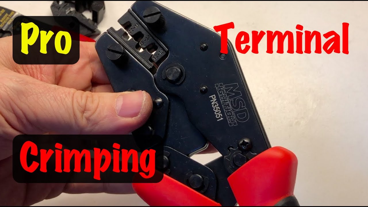 MSD 35051 Pro-Crimp Ratchet Crimping Tool ~ Unboxing, Overview, Usage and Demo