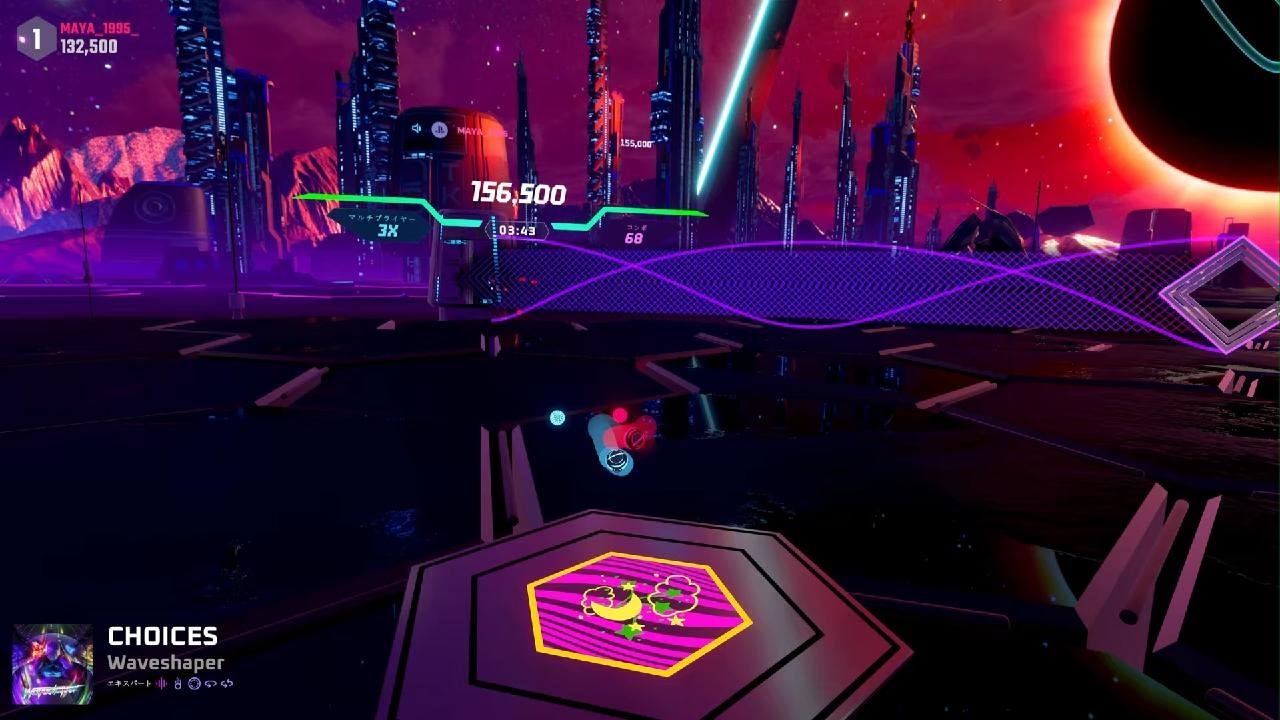 Synth Riders_CHOICES (Waveshaper) 2-X SPIN WILD 360＋ EXPERT