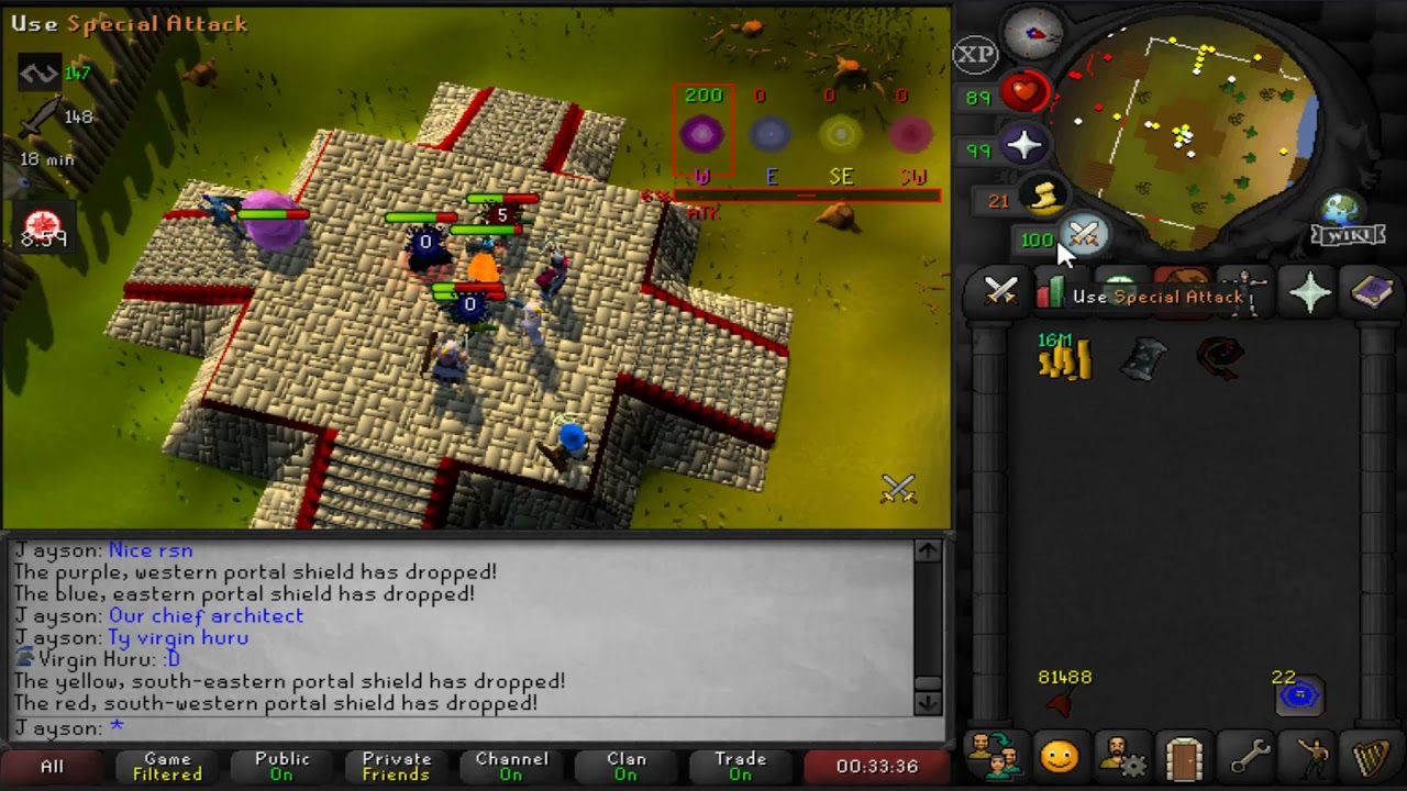 Killing a Hardcore Group Ironman in Pest Control (original)