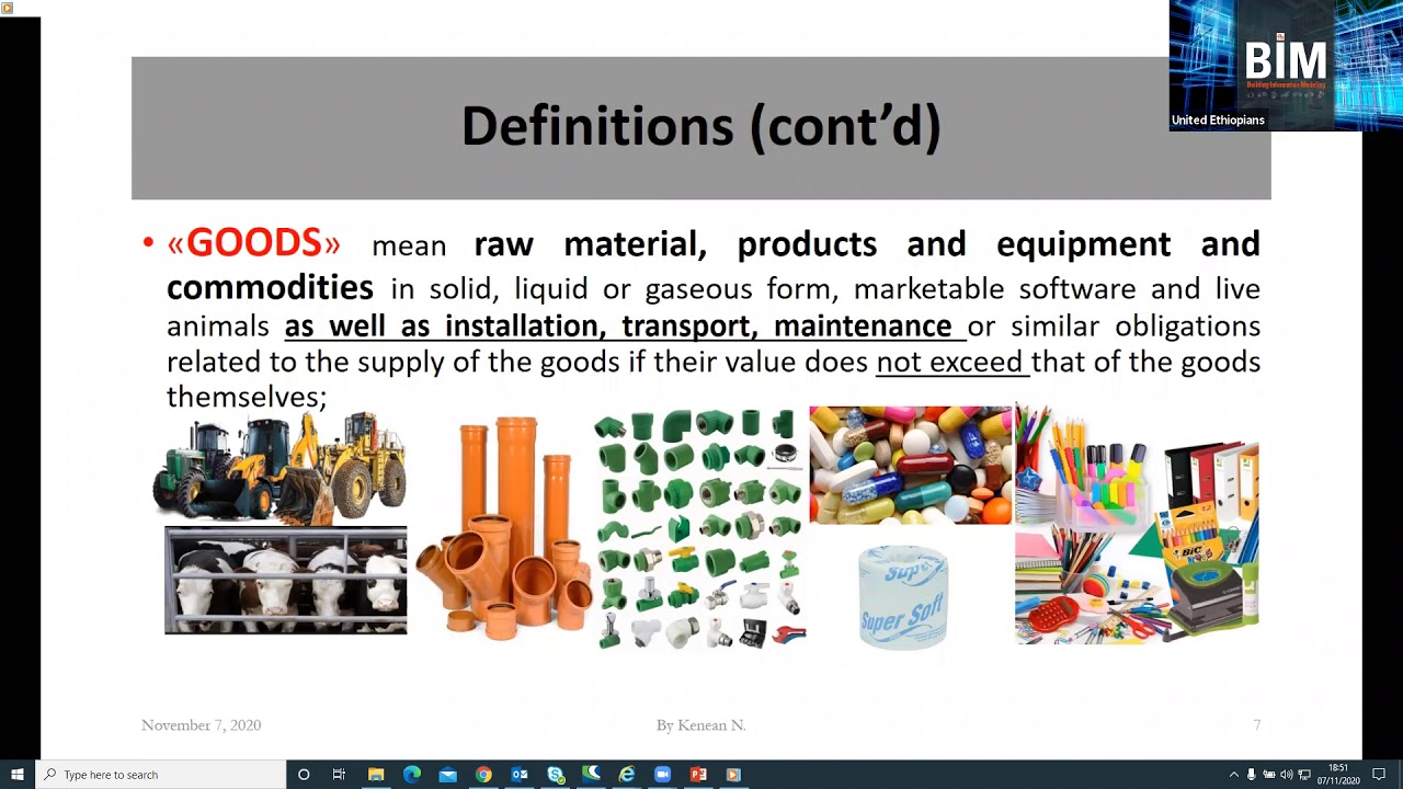 Webinar 6: Public Procurement by Kenean Nigatu