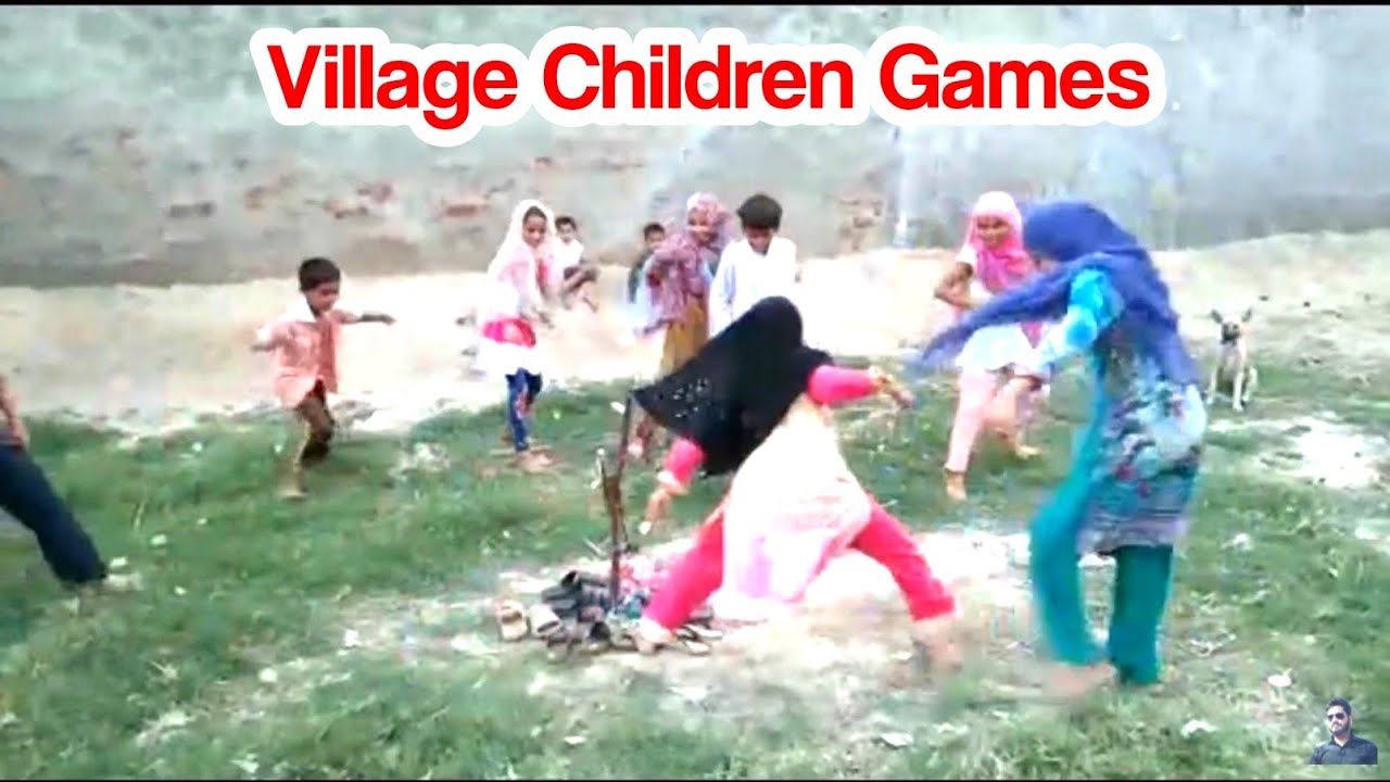 Punjab Village Children Games |  How Village Children Play | Pakistan Village Lifestyle