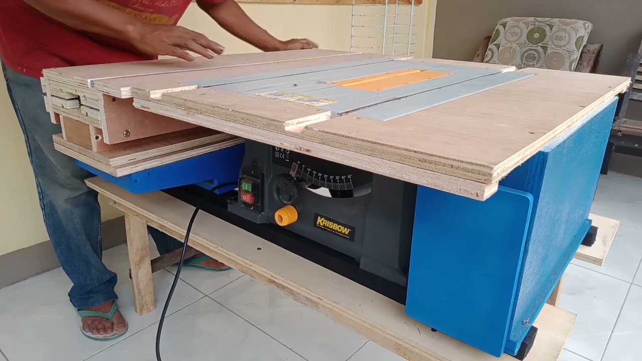 UP GRADE TS KRISBOW MENJADI DIY SLIDING TABLE SAW
