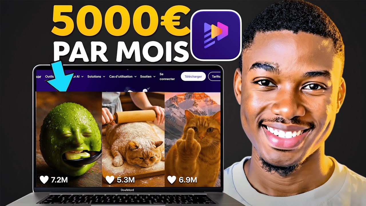 VEO 3 & VEO3 Fast Illimité : Créez des Vidéos Virales avec l'IA et Gagnez +5000€/mois avec Edimakor