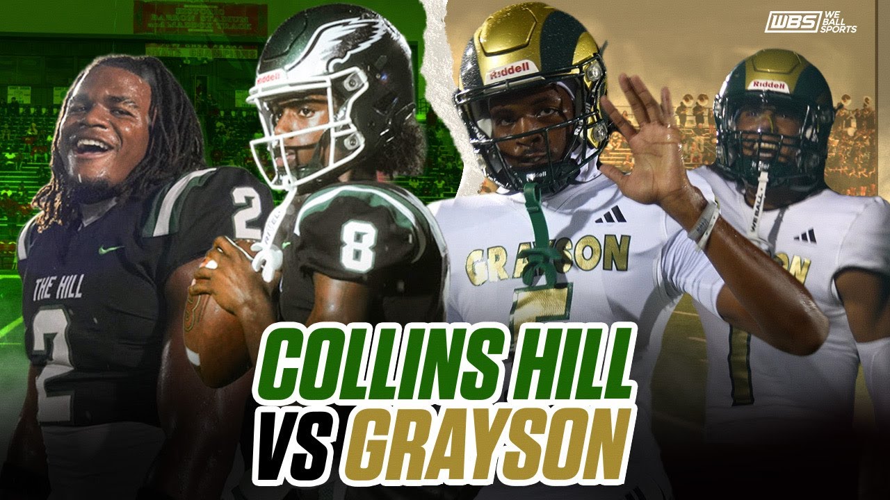 THIS ONE GOT CRAZY🔥 | Collins Hill vs Grayson Full game highlights
