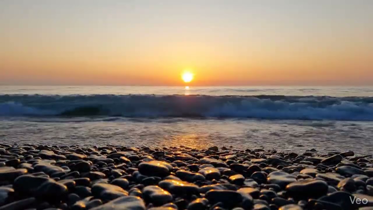 10 Hours Ocean Sunset ASMR Ambience for Sleep