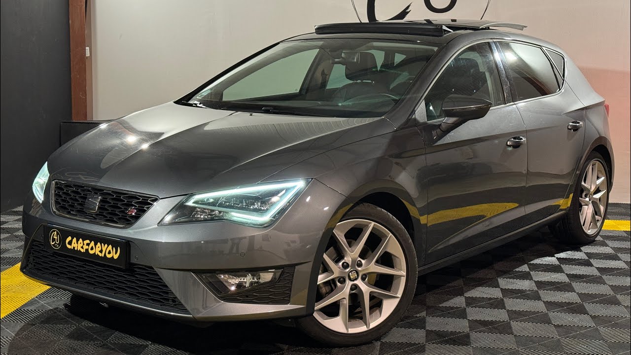 SEAT LEON III FR 1.4 TSI 150ch TOIT OUVRANT / APPLE CARPLAY / SEAT SOUND