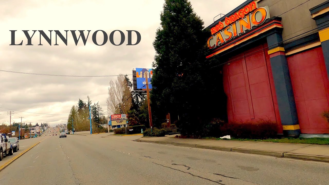Lynnwood, Washington  - Relaxing Drive 4K