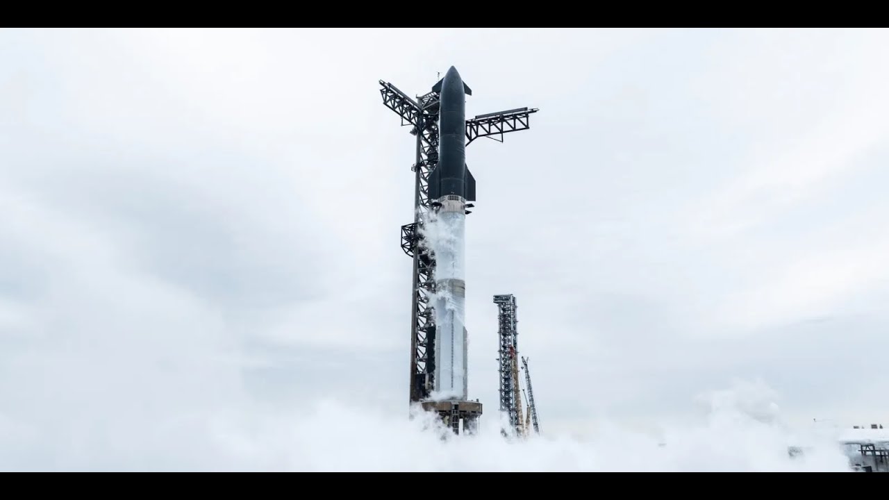CLIP - Space X lancia starship 7: cattura il booster, perde la starship