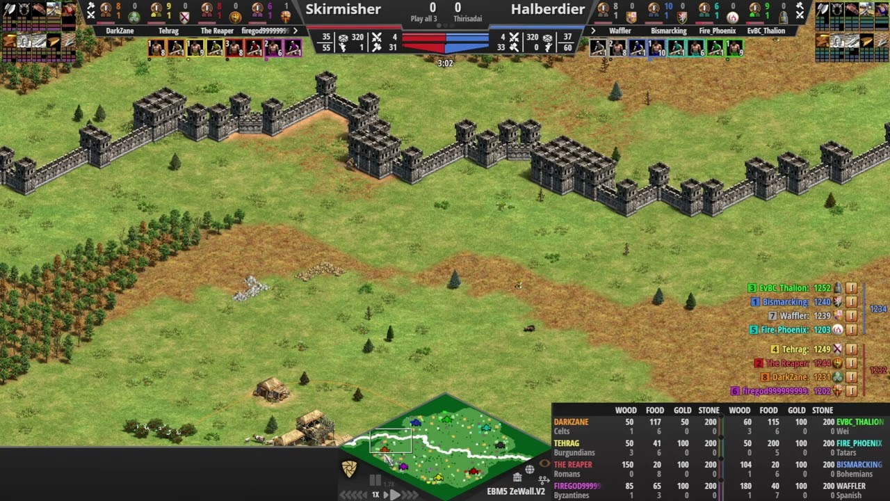 BCCV - Halb vs Skirm, Turtle Ship vs Thirisadai