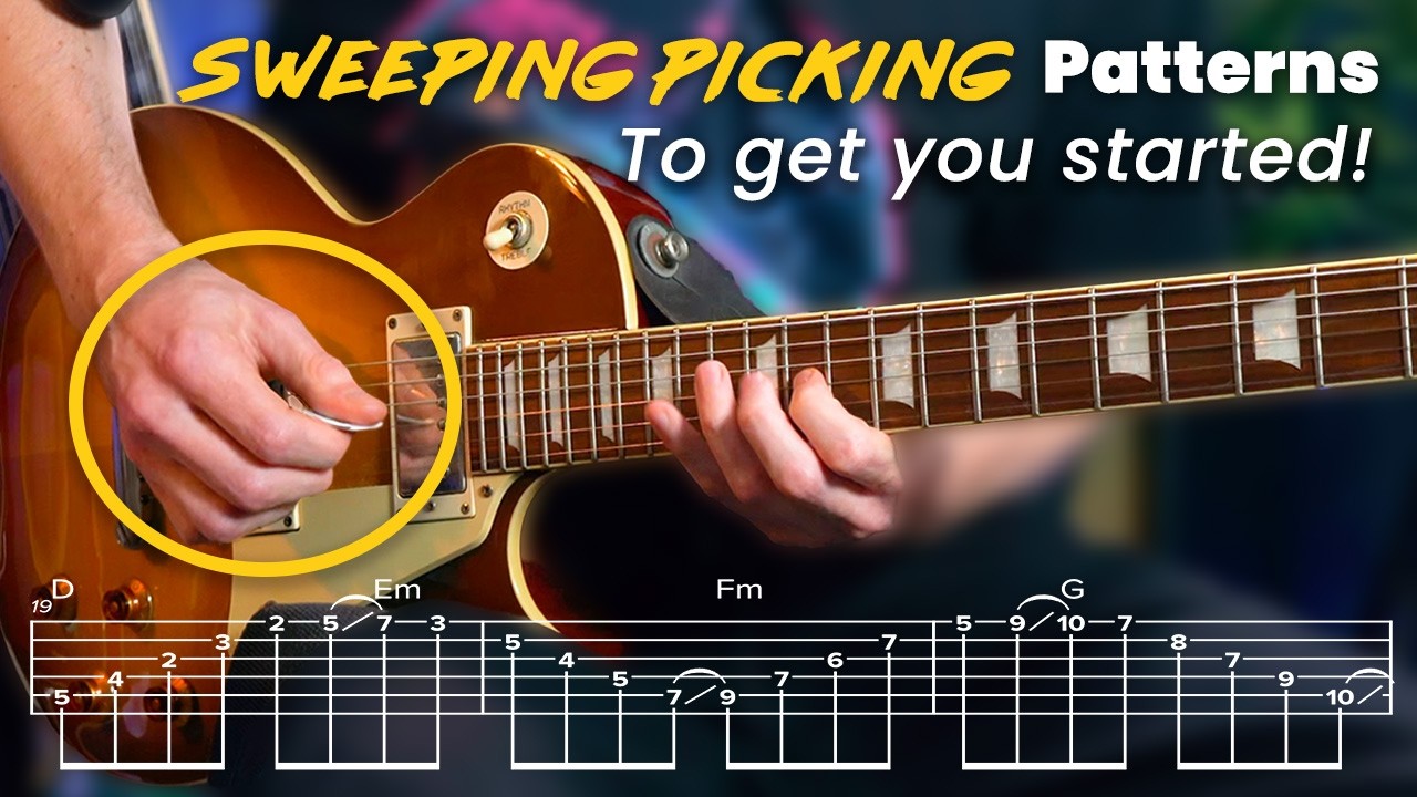 Ultimate Sweeping Picking Exercise For Beginners!