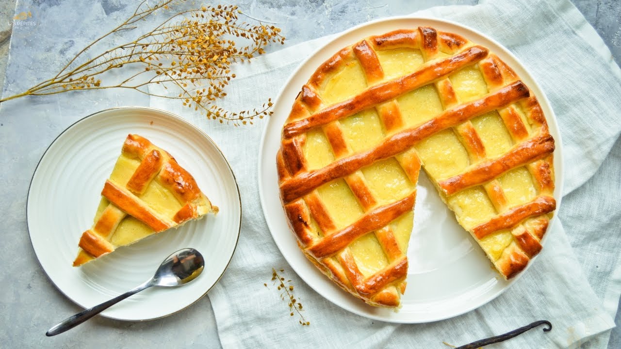 Tarte briochée à la crème | Tarte libouli