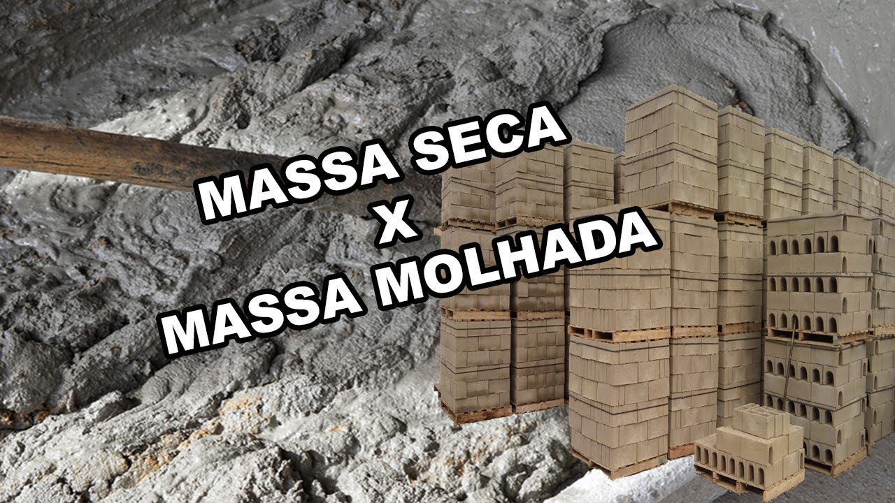 Massa seca x Massa molhada
