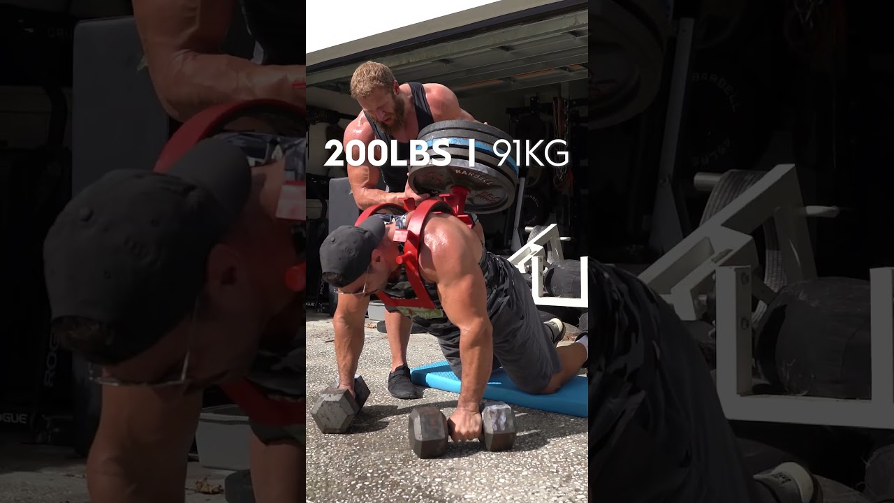 This Lift Almost Broke @ericbugenhagenOfficial's  Spine #workout #fitness #shorts