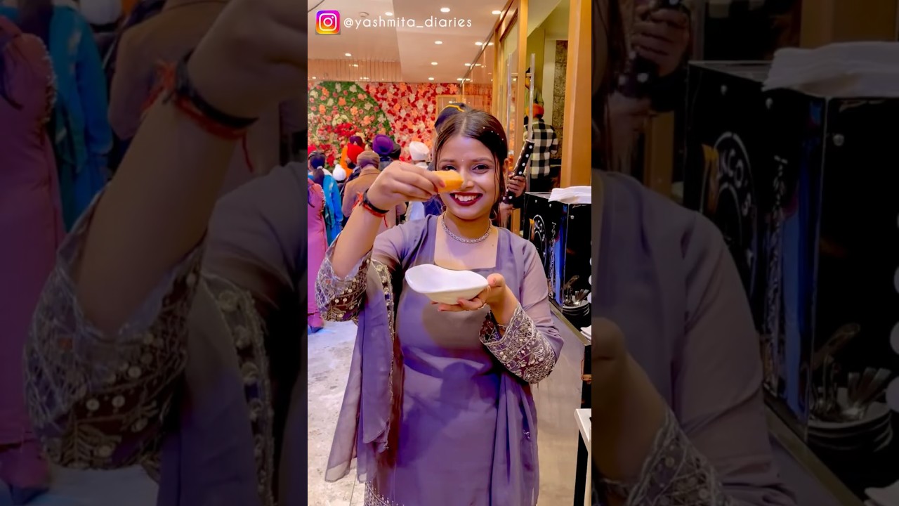 Food challenge:What I eat in a day at A Indian wedding |