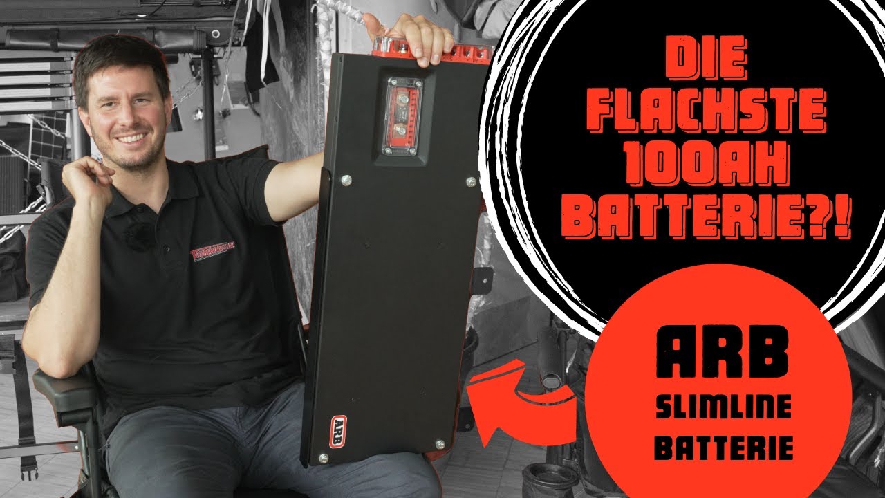 ARB Slimline Battery  - Flache 100AH Lithium Batterie