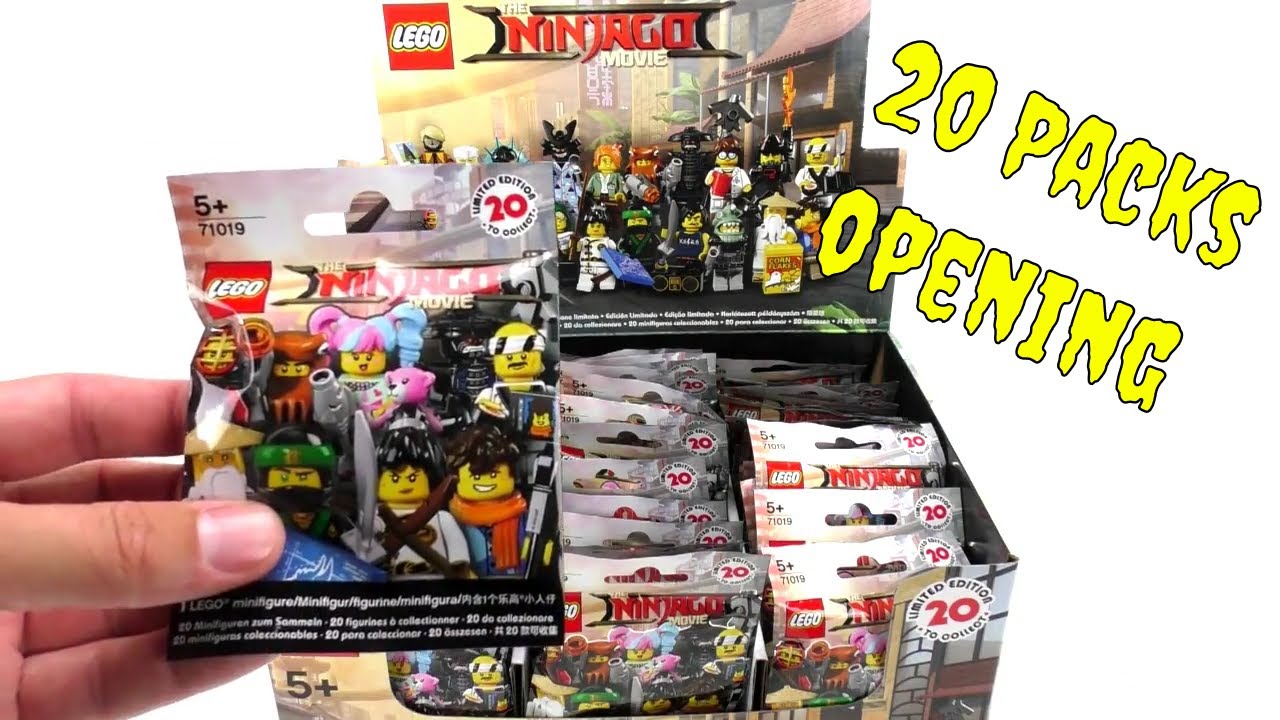 Lego 71019 The LEGO Ninjago Movie Minifiguren - 20 Pack Opening - deutsch review