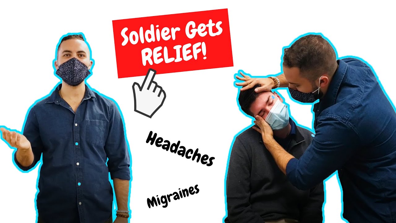 SOLDIER Gets RELIEF (Headaches & Migraines) With Advanced Biostructural Correction Chiropractic!