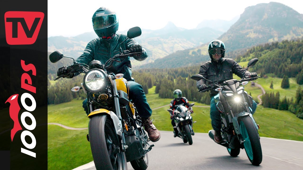 Traumhafte Tour am Zürichsee 🏞️ auf Yamaha 125ern! Premium Outlet Eschenbach - Sattelegg - Etzelpass