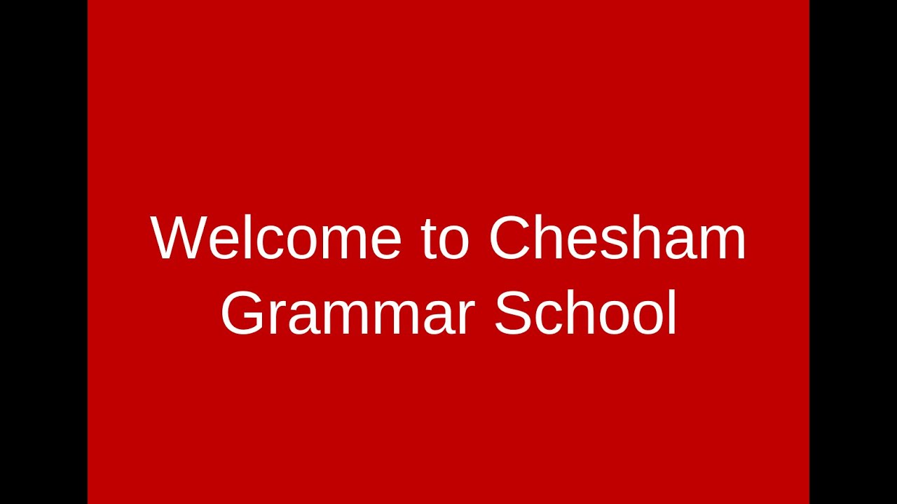 Chesham Grammar School Virtual Open Event