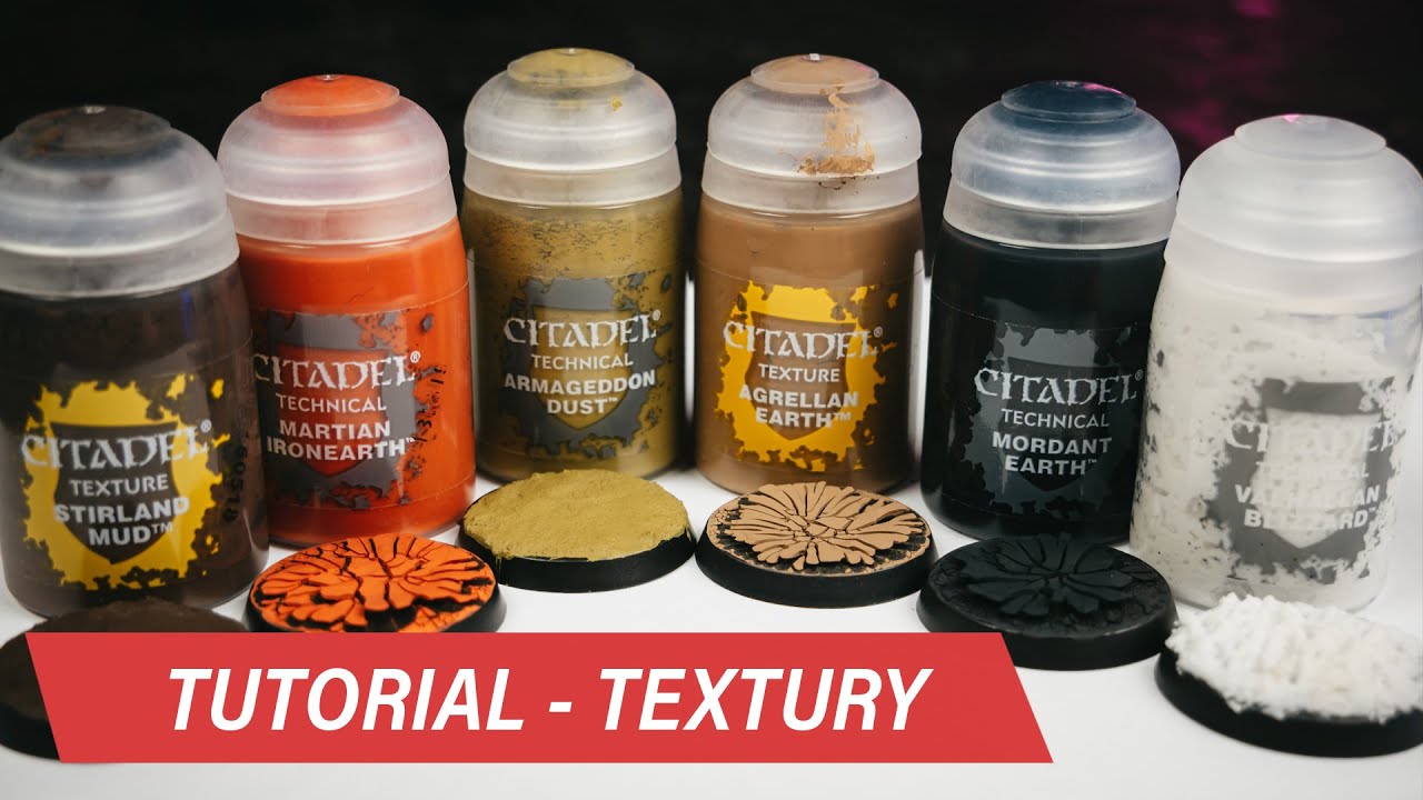 Citadel Texture – Tvorba podstavců pro figurky Warhammer | FYFT.cz