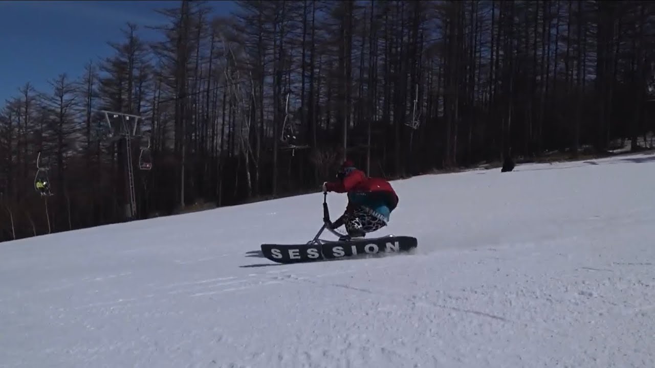 2020.3スノーモト inspireプロトタイプ試乗会　sessionスノースクート SNOWMOTO SNOWSCOOT