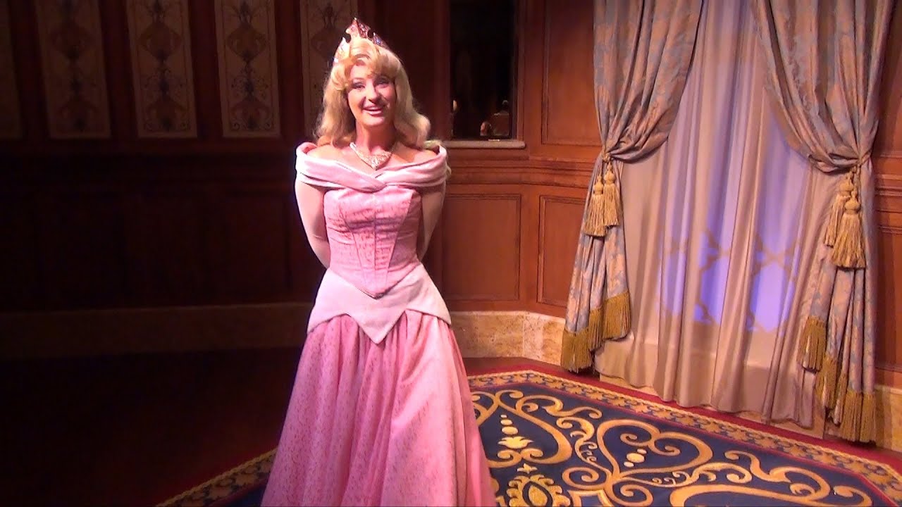Cinderella and Sleeping Beauty at Princess Fairytale Hall - Princess Aurora Shows Us Around