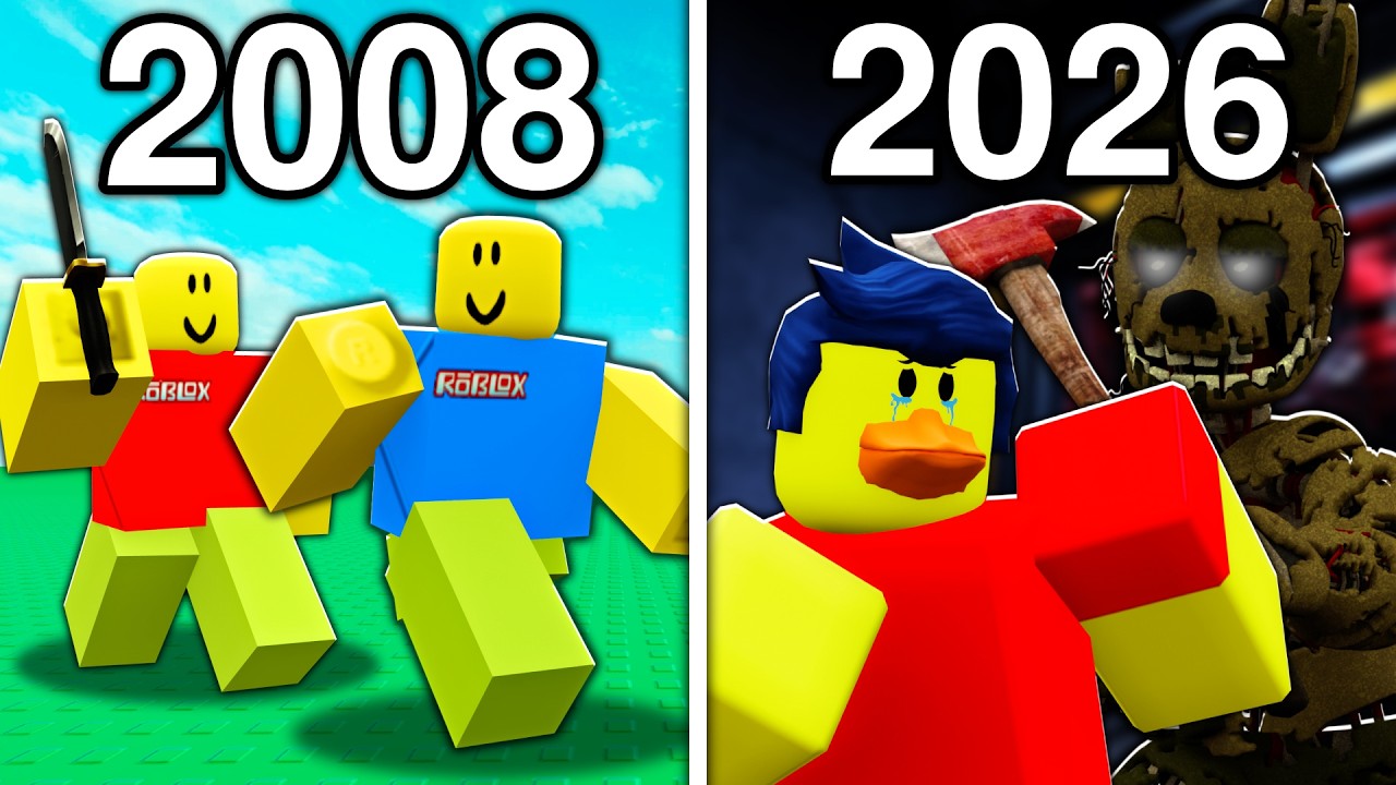 Я сыграл в асимметричный хоррор каждого года (Roblox)
