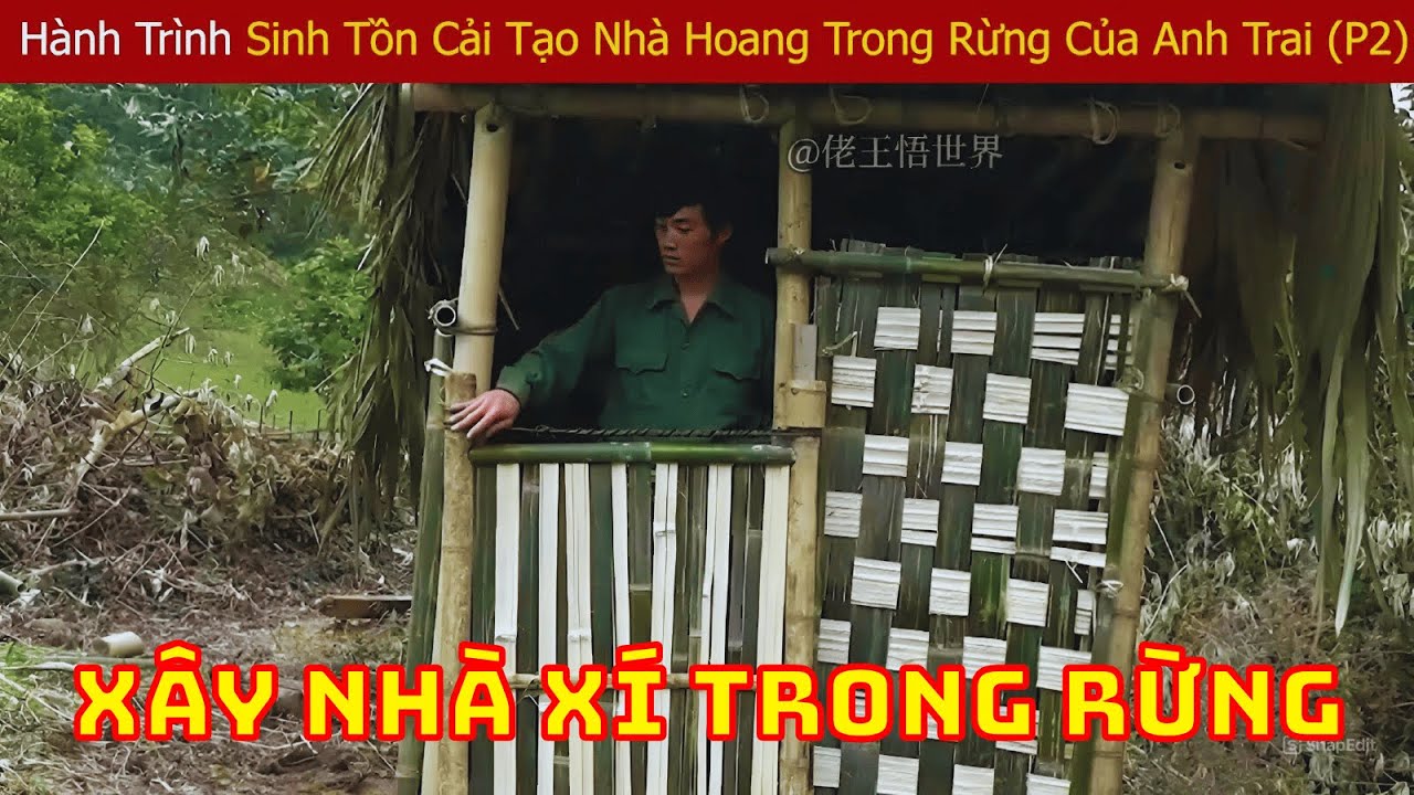 Sinh Tồn Trong Rừng Việt Nam Cùng Anh Trai Bỏ Phố Vào Rừng Cải Tạo Nhà Hoang, Trồng Rau Nuôi Cá (P2)