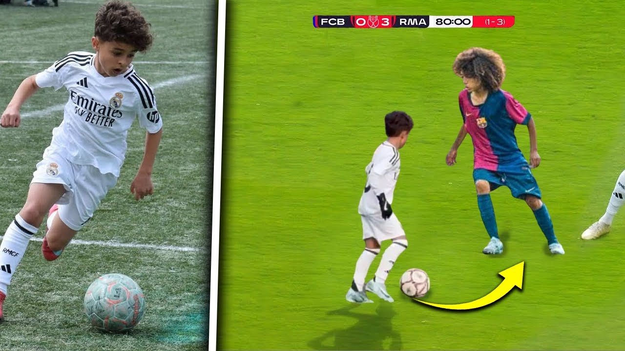 Real Madrid FINALLY Found Their own Messi | 11-year old David Sánchez