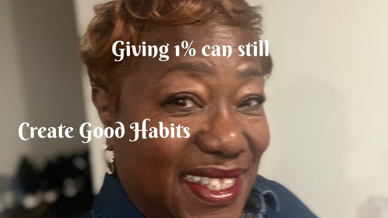 Giving 1% can still create good habits.