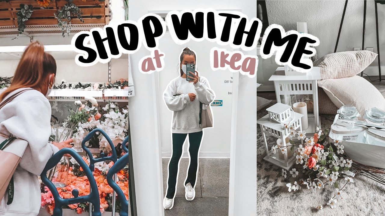 IKEA shop with me vlog & home decor haul for my new apartment!