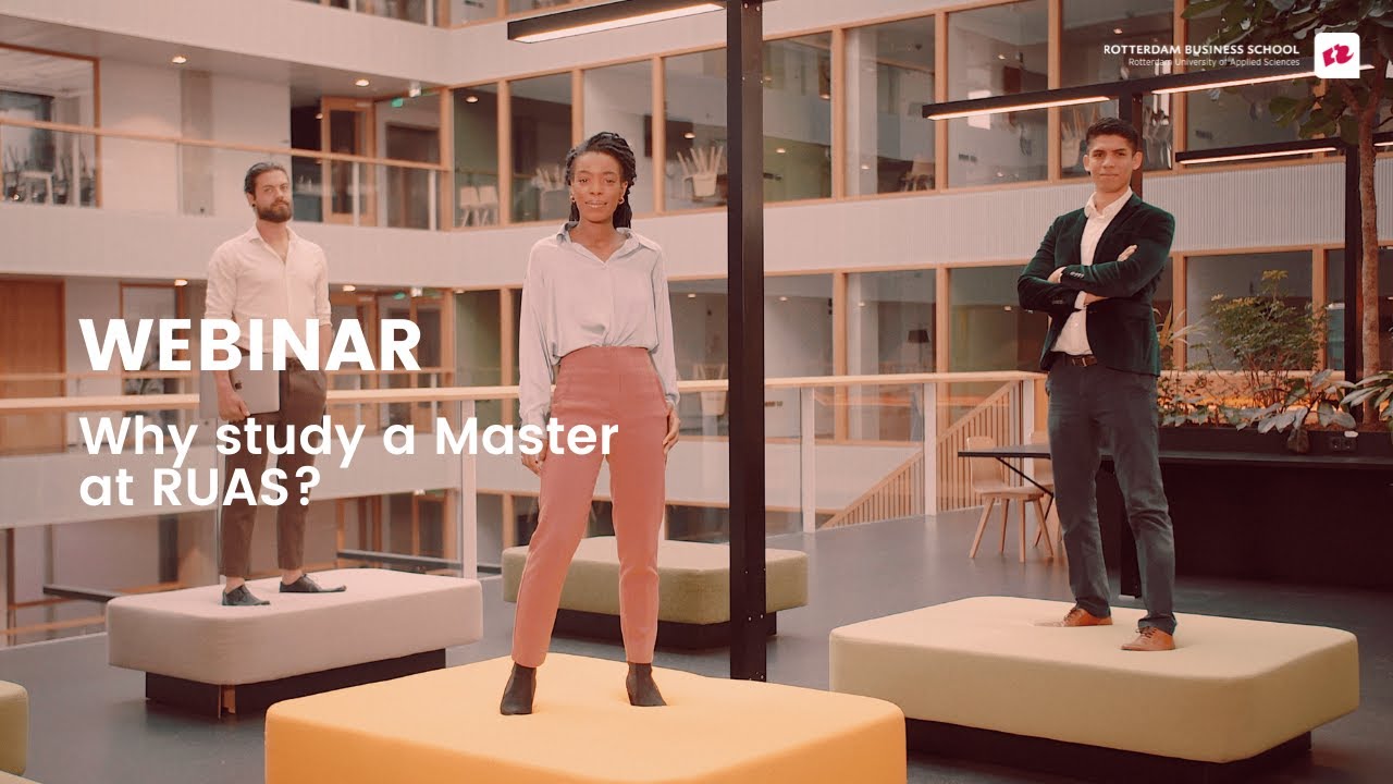Why study a Master at RUAS?