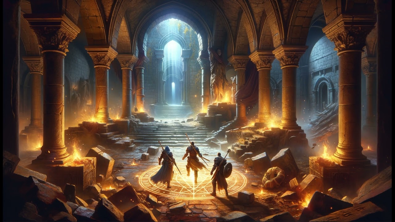 Medieval Calm Focus & Relaxation Music - The sorcerer chamber