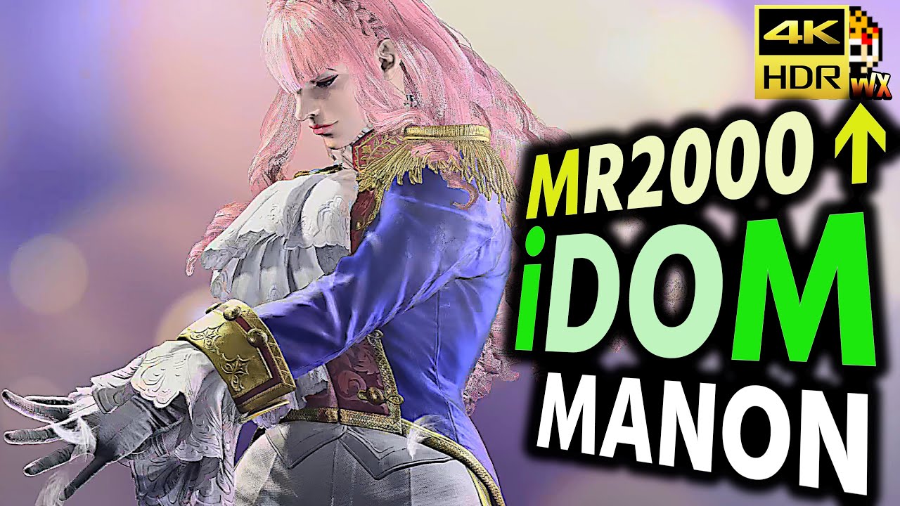 SF6: iDom  MR2000 over Manon | sf6 4K #sf6_manon #sf6 #streetfighter6
