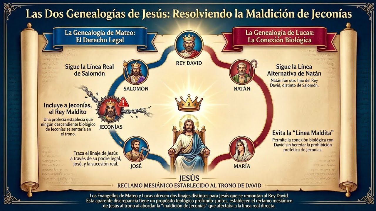El árbol Genealógico de Jesús. Origen en el Rey David. #arbolgenealogico #ReyDavid