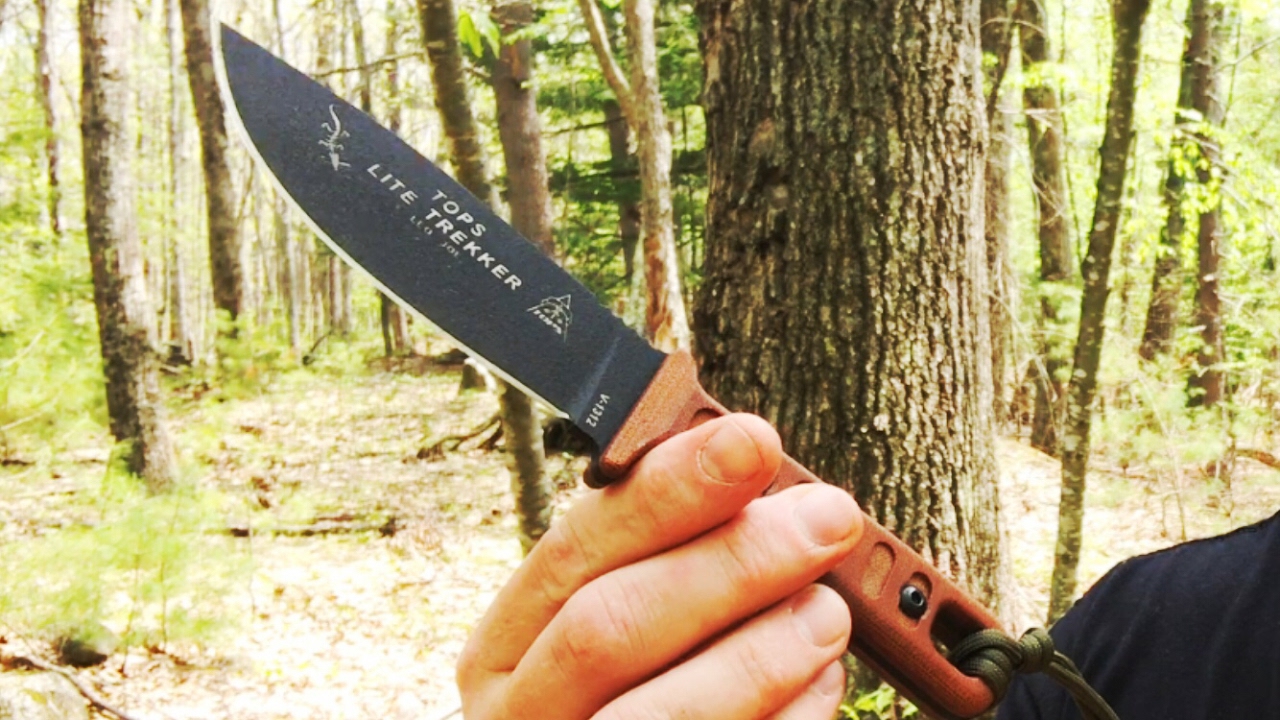 TOPS Lite Trekker Knife: Light Is The Key Word | Compact Outdoor, Bushcraft, Survival Knife