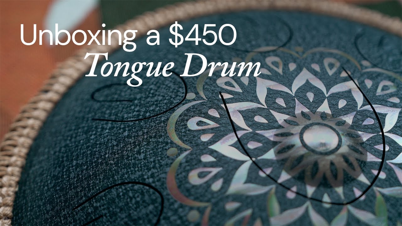 My most expensive tongue drum  | Meinl Sonic Energy 16" D Amara Review and Unboxing