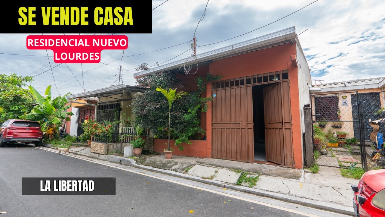 OPORTUNIDAD ACCESIBLE 💰 | CASA EN VENTA POR $63,000 EN EL SALVADOR