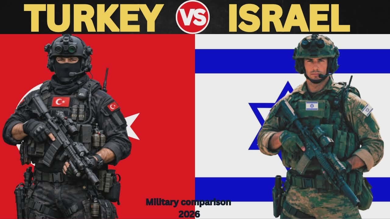 Israel vs Turkey: Military Power 2026 ⚔️