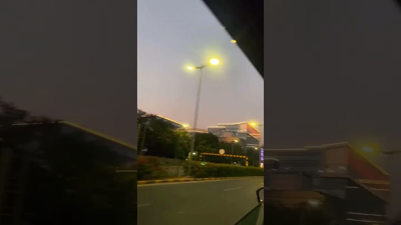 Gurgaon evening time 