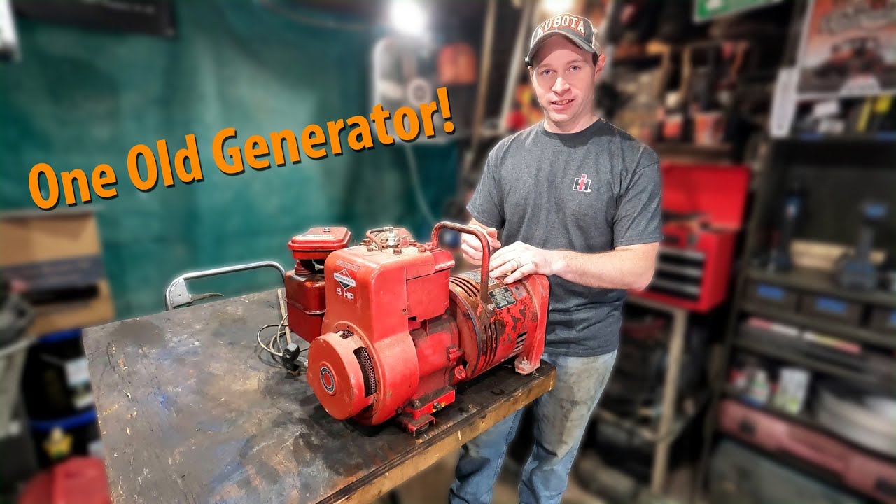Servicing A Old Dayton Alternator Generator