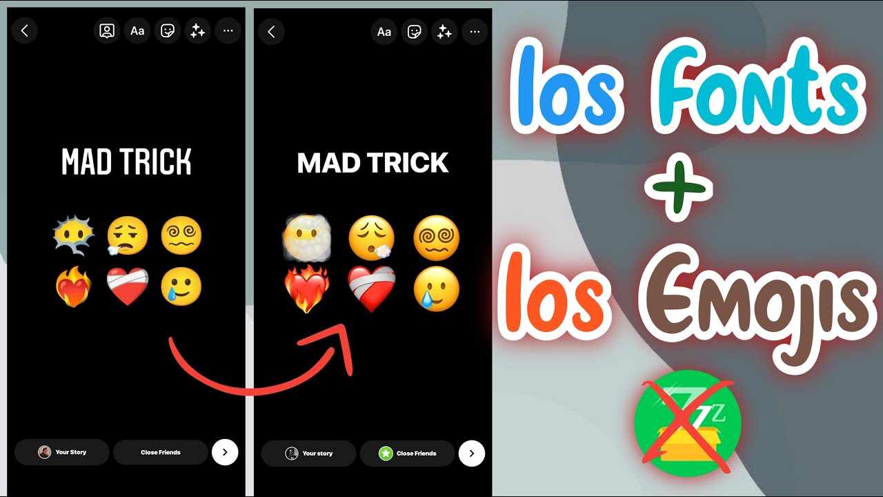 How To Get IOS Emojis + IOS Fonts On Instagram | iOS instagram For Android