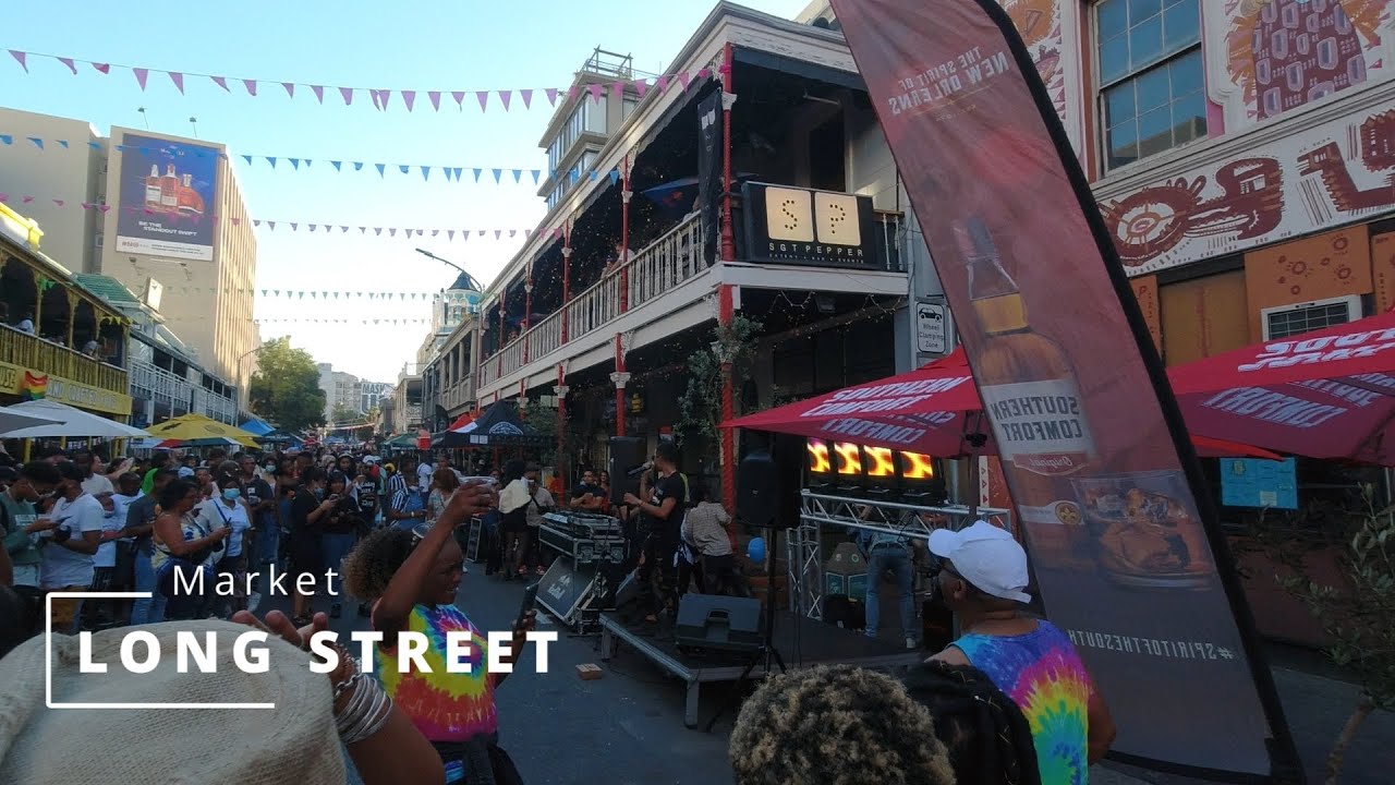 Long Street Market | Party until midnight | Cape Town