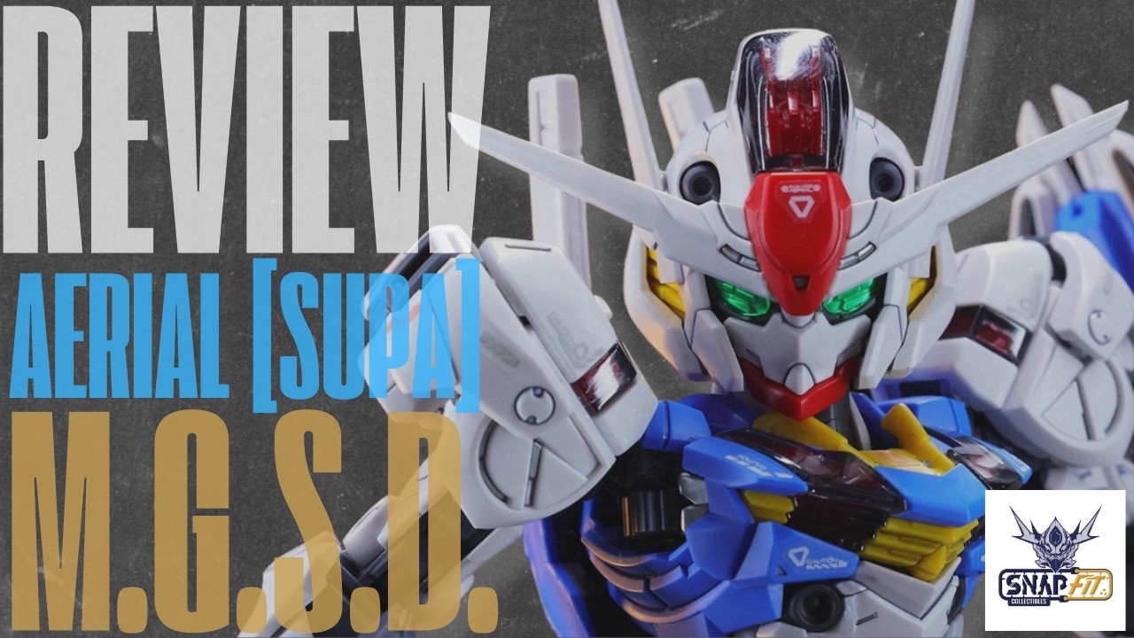 Полный обзор модели SUPA MGSD Aerial | Сборка, детали, вердикт #gunpla #gundam #review #bootleg
