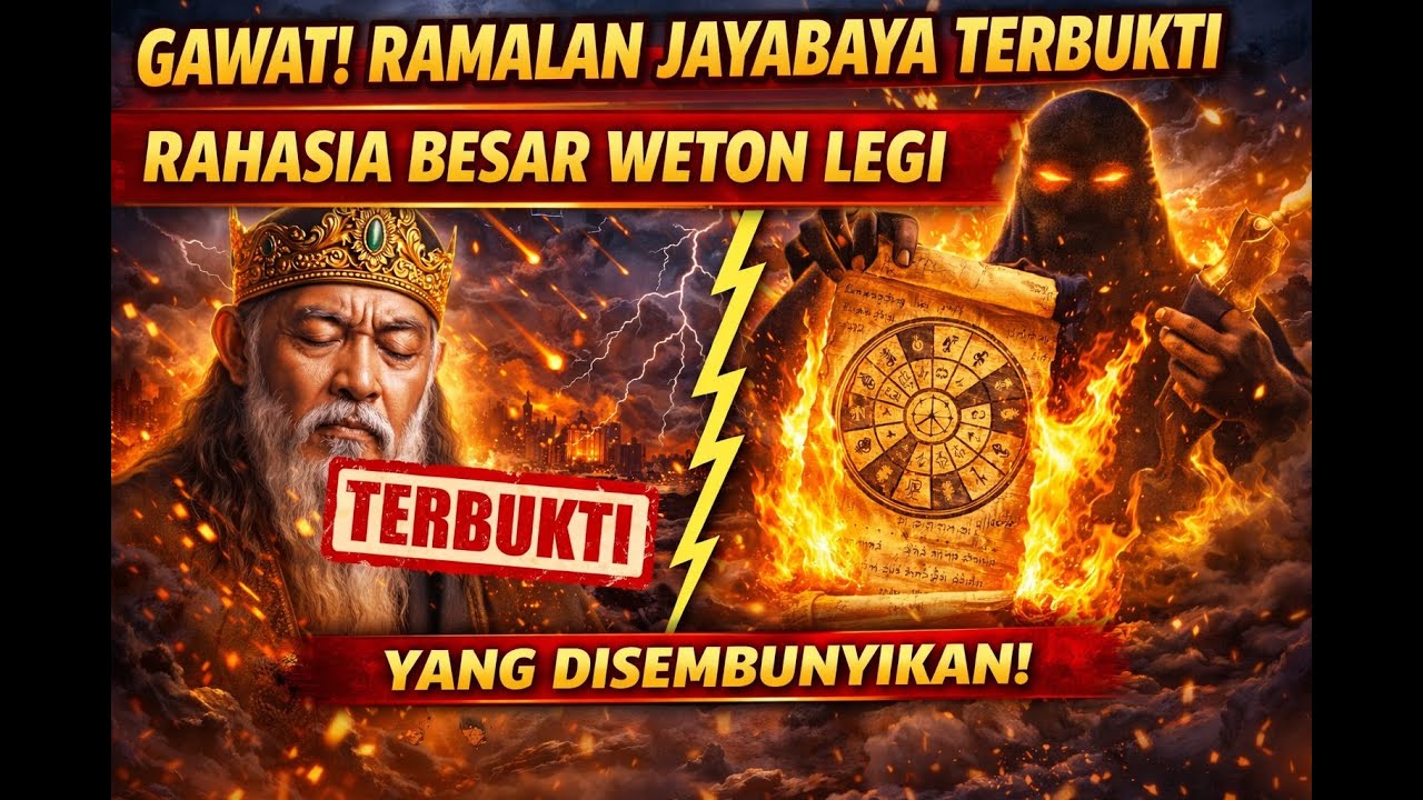 Gawat! Ramalan Jayabaya Terbukti  Rahasia Besar Weton Legi yang Disembunyikan!