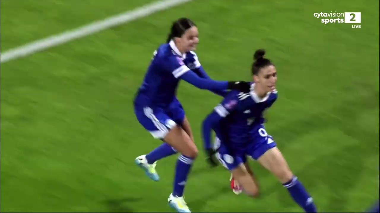 Κύπρος - Γεωργία 2-1 (Women's Nations League)