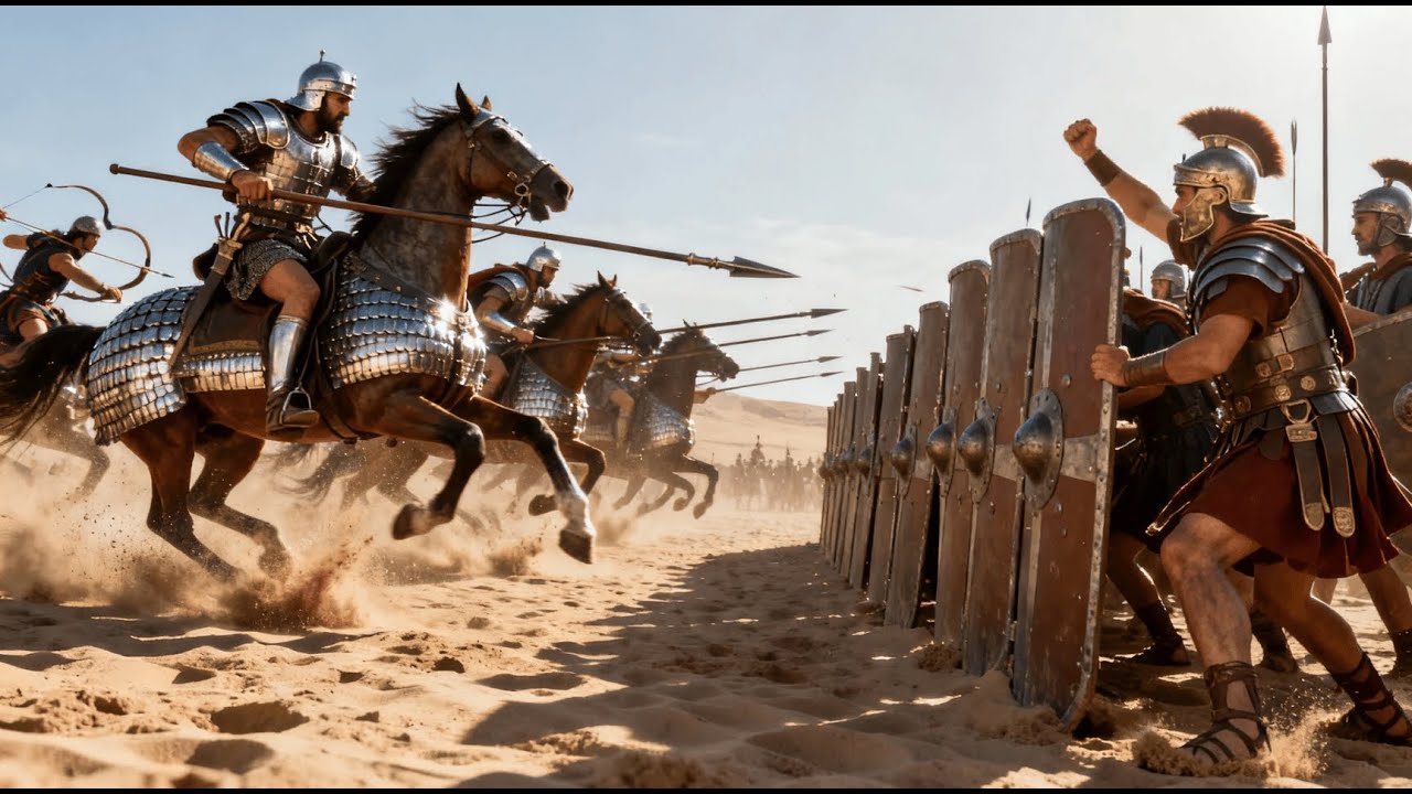 How Did 10,000 Horsemen Destroy a Roman Army of 40,000? Battle of Carrhae 53 BC History Documentary